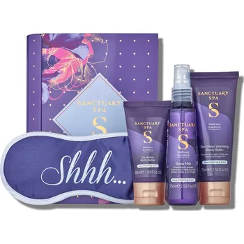 Kosmetická sada SANCTUARY SPA Beauty Sleep Journal celoroční set, 4 ks (wellness)