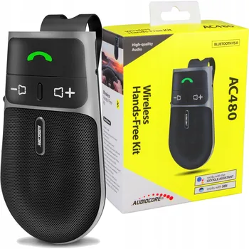 IP kamera Sada handsfree Audiocore AC480 Bluetooth 5.0, dosah 10 m