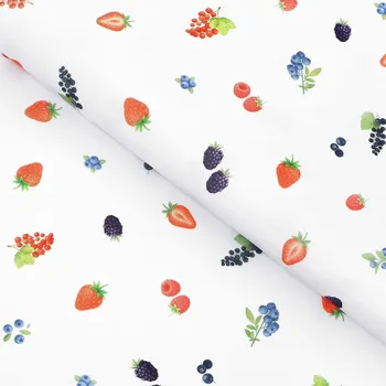 Teflonová látka na ubrusy - Lesní plody 160 cm