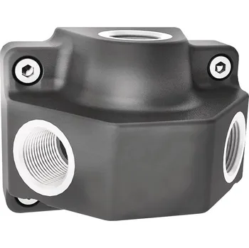 Ventil Krokodeal Ukončovací krabice pro stlačený vzduch WP 1x1/2" + 2x1/2"