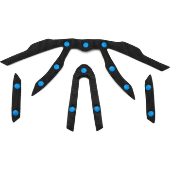 Cyklistická přilba tenká vnitřní vložka do helmy 100% ALTEC Thin Liner Kit Black - S/M