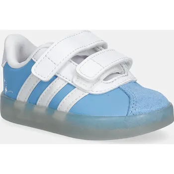 Chlapecké tenisky Dětské tenisky adidas VL COURT 3.0 CINDERELLA modrá barva, JR4900 50X, EUR 20