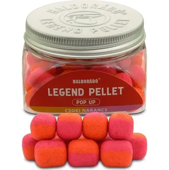 Návnadová surovina Haldorádó Pelety Legend Pellet Pop-Up 50 g 12+16 mm - Čokoládový Pomeranč