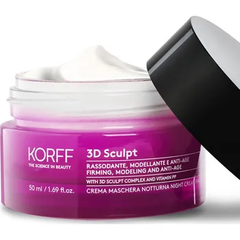 Pleťová maska KORFF 3D SCULPT NOČNÍ KRÉM A MASKA 2v1 50ml