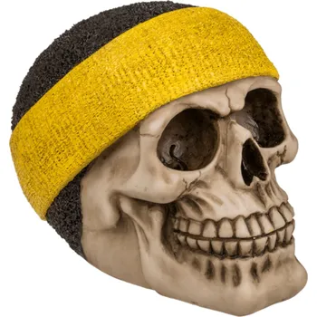 Pokladnička Pokladnička lebka s čelenkou