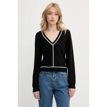 Dámský svetr Svetr Karl Lagerfeld dámský, černá barva, A3W18023 99X, vel. M