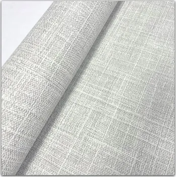 Fototapeta Tapeta šedá světlá len jemný brokát omyvatelná