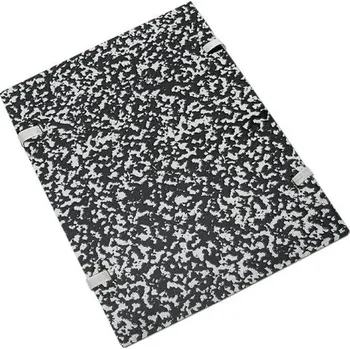 Deska s tkanicí A4, mramor, černá