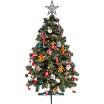 Vánoční stromek Aga Vánoční stromek 180 cm s šiškami zelený 180 cm