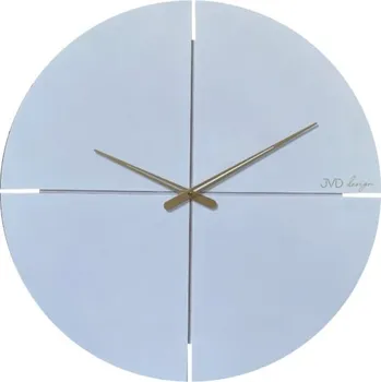 Hodiny Nástěnné hodiny JVD bílé 60 cm