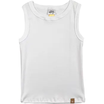 Chlapecké tílko Little Things Bílé modalové tílko Velikost: 1-3 roky