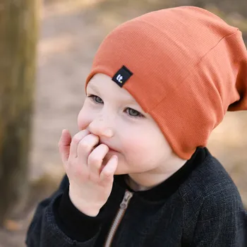 Kojenecká čepice Little Things Letní skořicová čepička z modalu Velikost: věk 3+