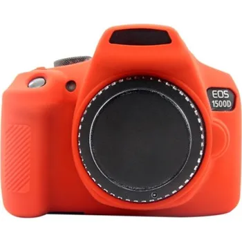 PULUZ silikonové pouzdro pro Canon EOS 1300D / 1500D (červené)