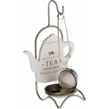 Cedník a síto Casa de Engel Home Čajové sítko na stojánku, 8/48 Fialová UNI (2829675)