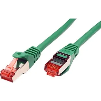 Síťový kabel ROLINE S/FTP patchkabel kat. 6, Component Level, LSOH, 2m, zelený - 21.15.2632