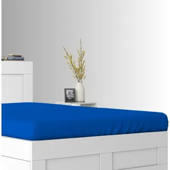 Prostěradlo Froté Prostěradlo s gumou do postýlky 80x160 Chrpa Premium Polské