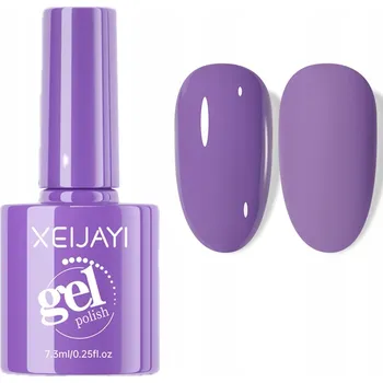 Přípravek na nehty Hybridní lak na nehty UV/LED 7,3ml /g Fialová C079