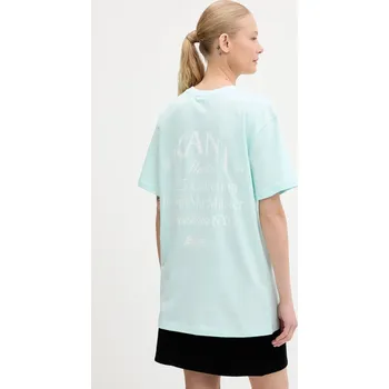 Pánské tričko Bavlněné tričko Karl Kani PD00005458 tyrkysová 60X, vel. XS