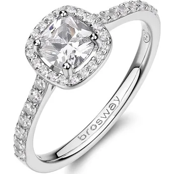 Prsten Prsten Brosway Fancy Infinite White FIW162 Velikost 54