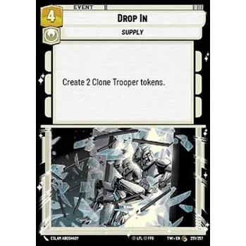 Karetní hra Drop In 251/257 - Twilight of the Republic Typ karty: Standard
