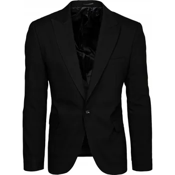 Dámské sako Dstreet sako MX0616 elegantní regular velikost XL Černá