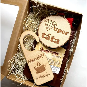 Káva Dárkové balení kávy pro super tátu Druh mletí kávy: Zrno