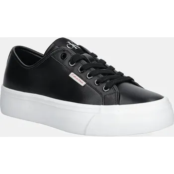 Pánská obuv Tenisky Calvin Klein Jeans VULC FLATFORM LTH YW0YW01886 černá 99X, EUR 37