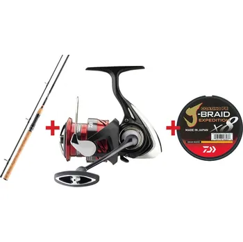 Rybářský prut Zvýhodněný set DAIWA na SUMCE "ECONOMY 2025" - Set s prutem 2,40 m, 50 - 100 g