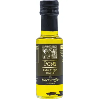 Rostlinný olej Extra panenský olivový olej černý lanýž 125ml