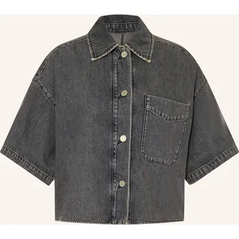 Dámská halenka Riani Dámská Svrchní Džínová Košile, tmavě šedá, 40