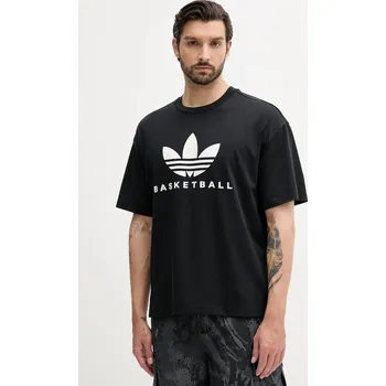 Pánské tričko Tričko adidas Originals Originals Basketball Courtside Tee JW6641 černá 99X, vel. S