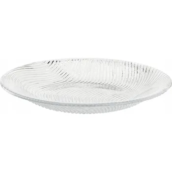 Talíř VILLA ITALIA Skleněný dezertní talířek 20 cm TWIST