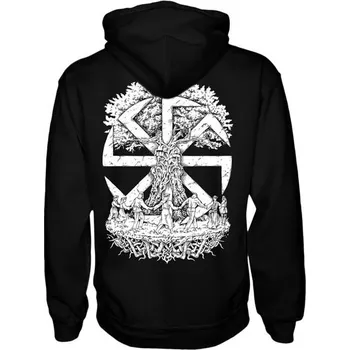 Pánská mikina Drakkaria BROTHERHOOD slovanská mikina s kapucí, zipper