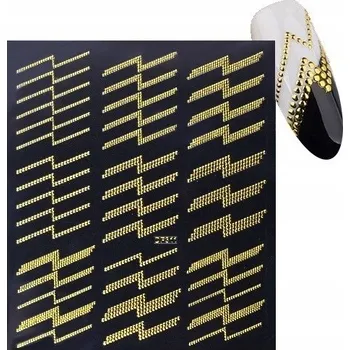 samolepka ZLATÉ 3D FRANCOUZSKÉ SAMOLEPKY SAMOLEPKY R76