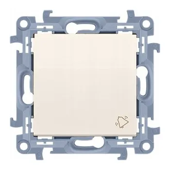 vypínač Simon 10 Zvonkové tlačítko krémové CD1C.01/41 Kontakt-Simon HQ