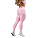 Nebbia Tvarující legíny s V-shaped pasem STRONG BEAUTY 425 růžová - L