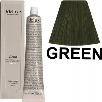 Barva na vlasy 3Deluxe Green barva na vlasy 100ml