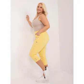 Dámské kalhoty AT kalhoty SP 73019.47 světle žlutá 42