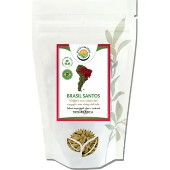 Káva Salvia Paradise Zrnková káva - Brasil Santos zelená nepražená 5000g