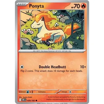 Sběratelská karetní hra Ponyta 029/182 - Destined Rivals Typ karty: Non-Holo