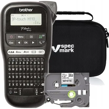 Tiskárna štítků Tiskárna štítků Brother PT-H110 kufr + TZe-231 pouzdro pouzdro sada TZ231