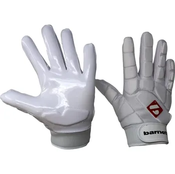 Rukavice BARNETT pro linebacker rukavice na americký fotbal, LB,RB,TE White FKG-03 L BÍLÁ