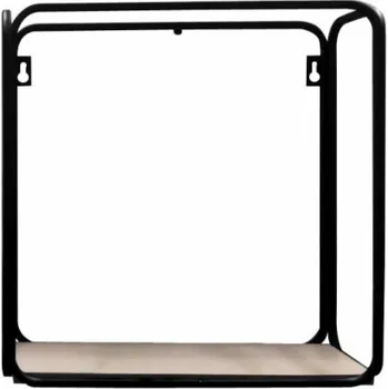 Stůl na stolní tenis Police Domoletti, černá/dřevo, 30 x 30 cm x 12 cm