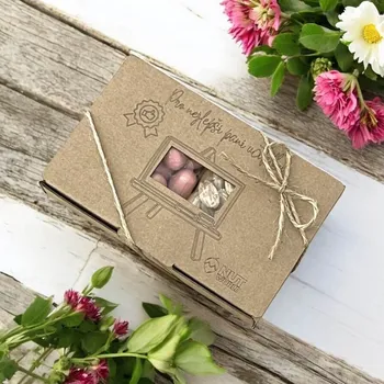 Nutworld.cz Dárková ořechová krabička 2x50g PRO PANÍ UČITELKU