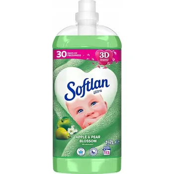 Aviváž Tekutá aviváž softlan 1,7 l (113 dávek) z Norska - zjemňuje prádlo a zabraňuje elektrizování