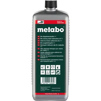 Příslušenství k pile BIO olej na pilový řetěz Metabo, 1l