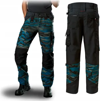 Pracovní obuv MALFINI VERTEX W09 Pevné pracovní kalhoty MASKÁČOVÝ 60