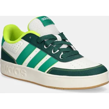 Chlapecké tenisky Dětské tenisky adidas BREAKBASE zelená barva, JP9930 77X, EUR 38