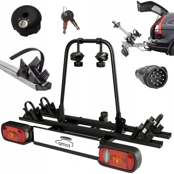 Nosič kol Nosič kol na tažné zařízení AMOS GIRO 2 13PIN Černý