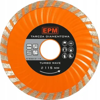 Řezný kotouč Diamantový kotouč EPM E-550-3125 125x22 mm